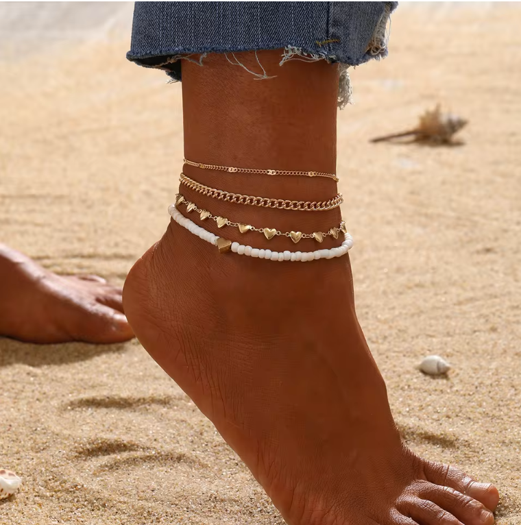 Luxury Anklet Set - Multiple Elegant Designs