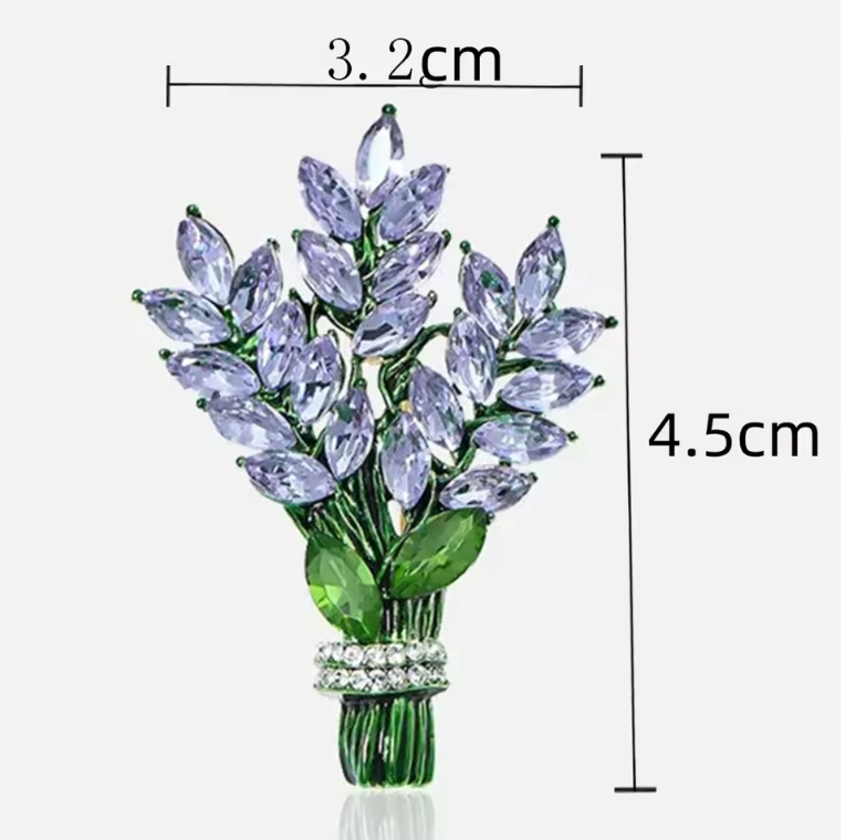 Luxury Crystal Bow Brooch – Elegant Ribbon Pin for a Refined Look