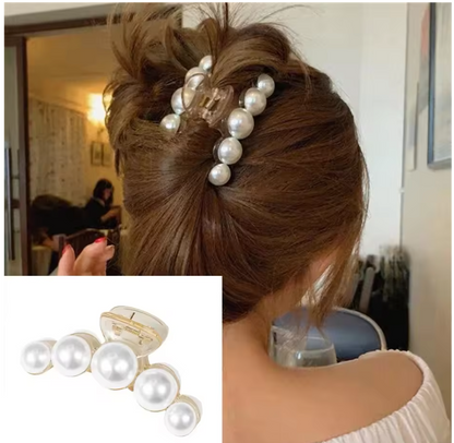 Luxury Metal Hair Claw Clips – Elegant Hair Accessories for Women in Various Designs