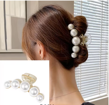 Luxury Metal Hair Claw Clips – Elegant Hair Accessories for Women in Various Designs
