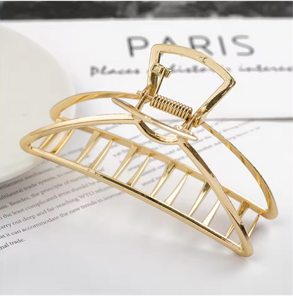 Luxury Metal Hair Claw Clips – Elegant Hair Accessories for Women in Various Designs