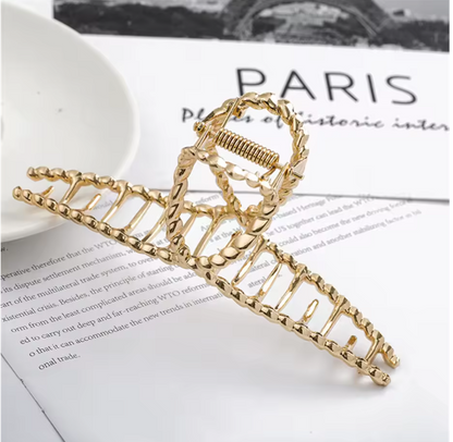Luxury Metal Hair Claw Clips – Elegant Hair Accessories for Women in Various Designs