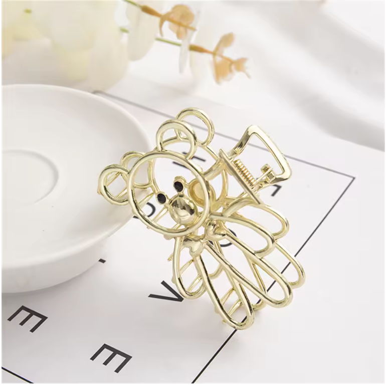 Luxury Metal Hair Claw Clips – Elegant Hair Accessories for Women in Various Designs