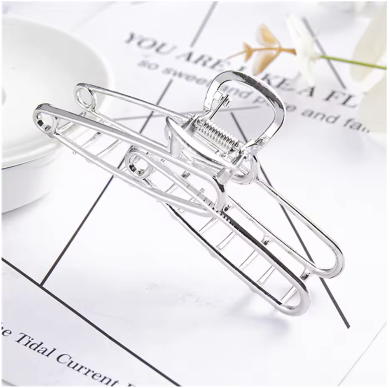 Luxury Metal Hair Claw Clips – Elegant Hair Accessories for Women in Various Designs