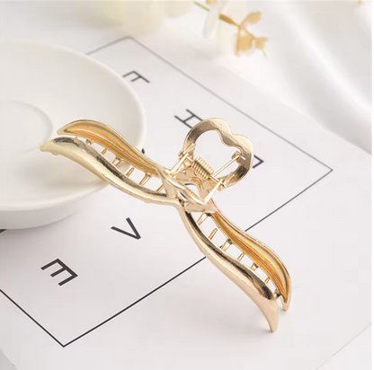 Luxury Metal Hair Claw Clips – Elegant Hair Accessories for Women in Various Designs