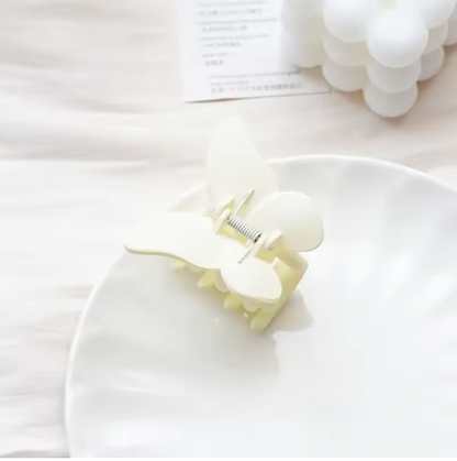 Butterfly Matte Hair Claw – Soft Frosted Butterfly Clip for Women | Cute Hair Accessory