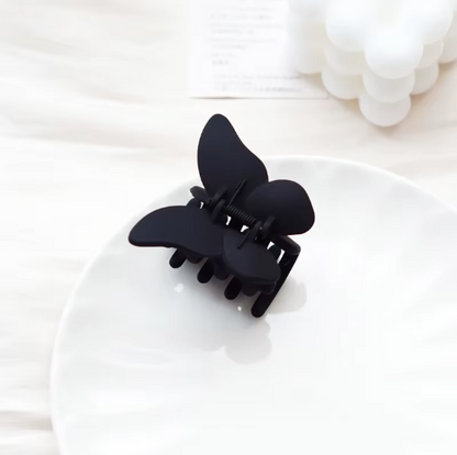 Butterfly Matte Hair Claw – Soft Frosted Butterfly Clip for Women | Cute Hair Accessory