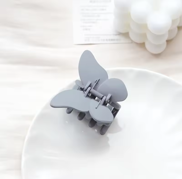 Butterfly Matte Hair Claw – Soft Frosted Butterfly Clip for Women | Cute Hair Accessory