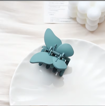 Butterfly Matte Hair Claw – Soft Frosted Butterfly Clip for Women | Cute Hair Accessory