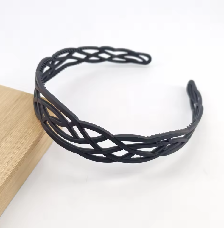 Interwoven Non-Slip Headband – Elegant Women’s Hair Accessory