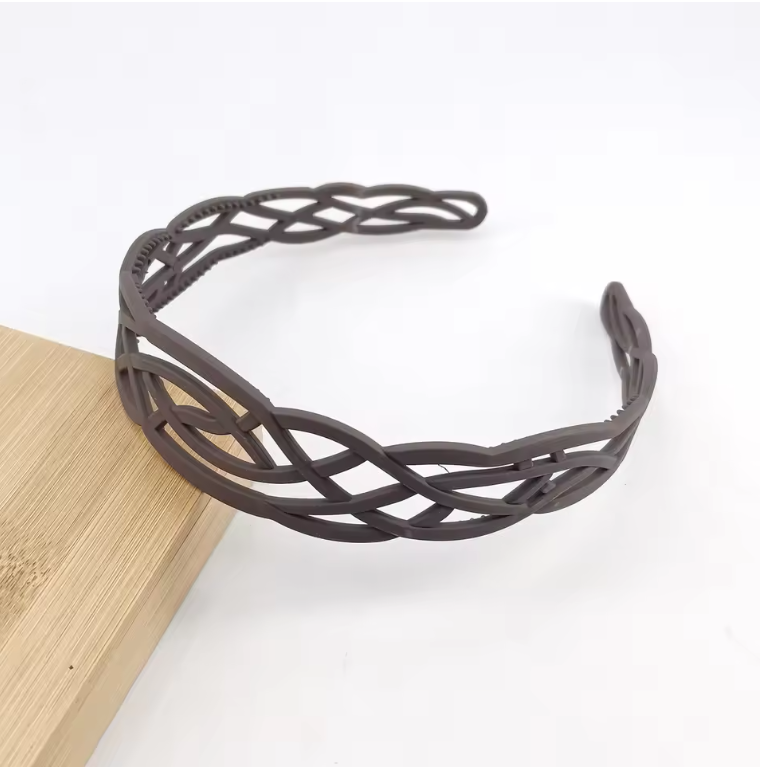 Interwoven Non-Slip Headband – Elegant Women’s Hair Accessory