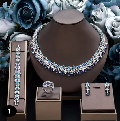 Luxury Statement Necklace – Elegant Crystal Jewelry for Women