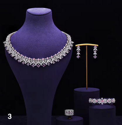 Luxury Statement Necklace – Elegant Crystal Jewelry for Women