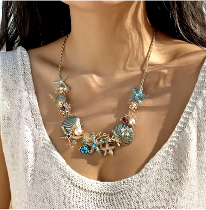 Seaside Elegance Set – Necklace, Earrings & Bracelet