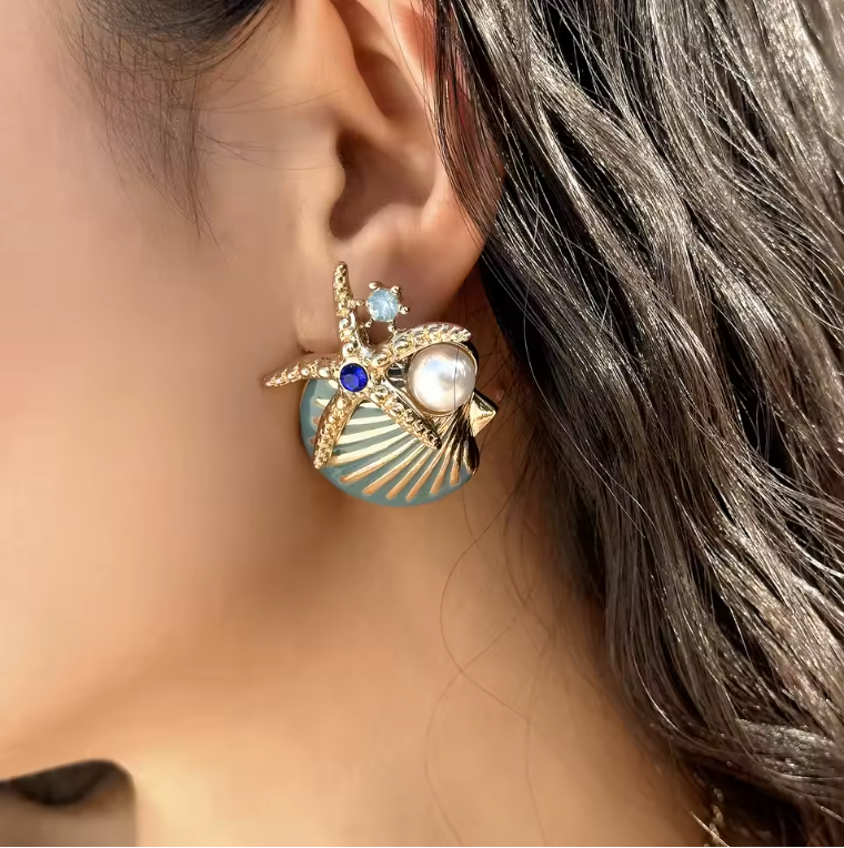 Seaside Elegance Set – Necklace, Earrings & Bracelet