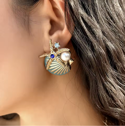Seaside Elegance Set – Necklace, Earrings & Bracelet