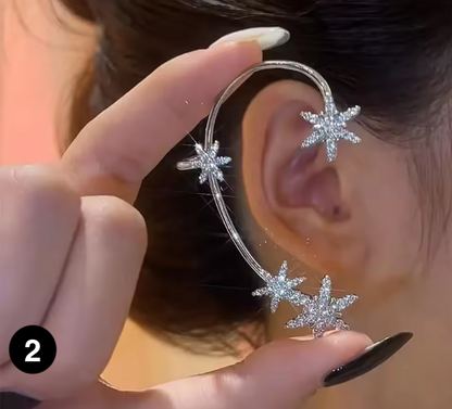 Luxury Crystal Ear Wrap Earrings