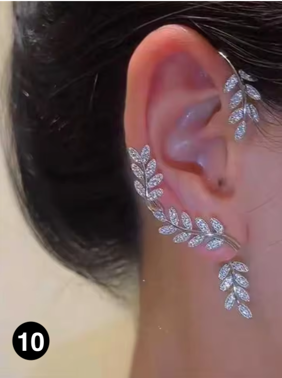 Luxury Crystal Ear Wrap Earrings