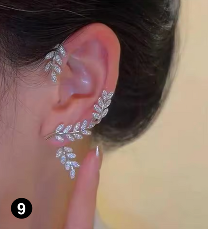 Luxury Crystal Ear Wrap Earrings