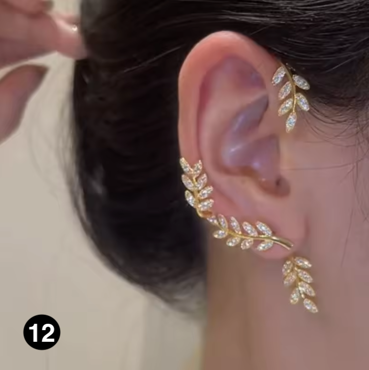 Luxury Crystal Ear Wrap Earrings