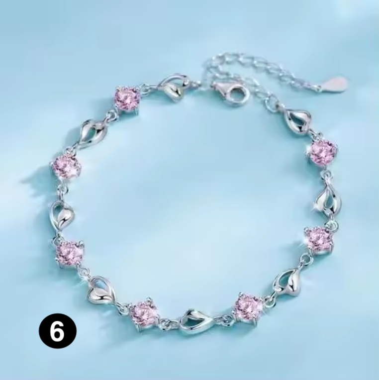 Elegant 925 Sterling Silver Bracelet — Lightweight and Comfortable for Daily Wear