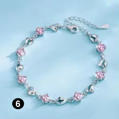 Elegant 925 Sterling Silver Bracelet — Lightweight and Comfortable for Daily Wear