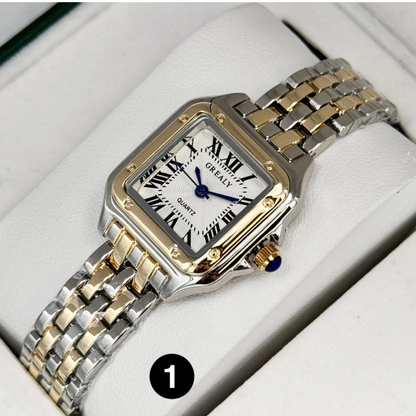 Luxury Women's Watch – Stainless Steel Quartz Dress Watch