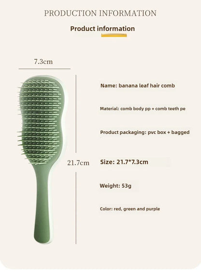Detangling Hair Brush – Wet & Dry Hair Styling Brush