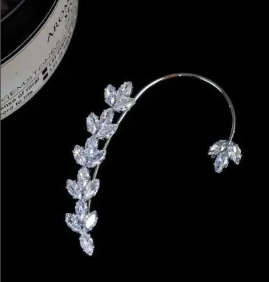 Elegant Ear Cuff No Piercing – Sparkling Zircon Clip On Earrings | Fashion Jewelry in Multiple Designs