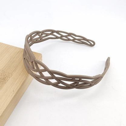 Interwoven Non-Slip Headband – Elegant Women’s Hair Accessory