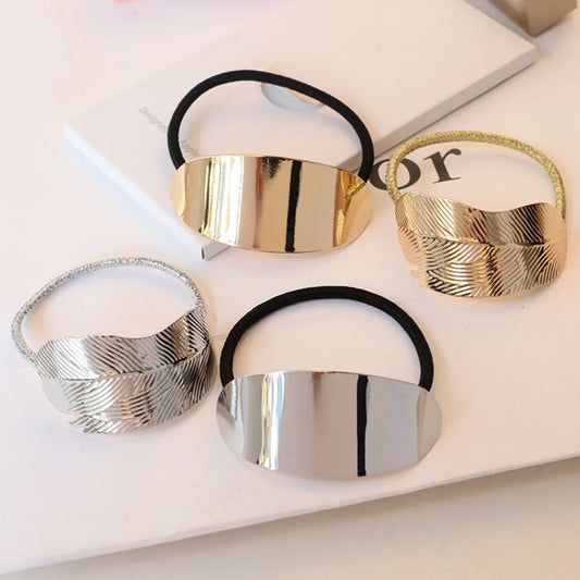 Elegant Metal Hair Cuff – Premium Hair Tie & Chic Hair Accessory