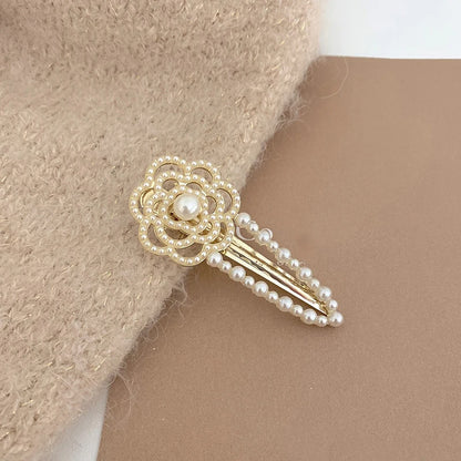 Crystal & Pearl Hair Clip