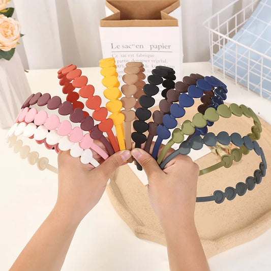 Matte Acrylic Hairband – Lightweight Hair Accessory for Women