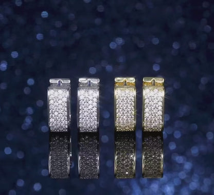 Elegant Crystal Stud Earrings