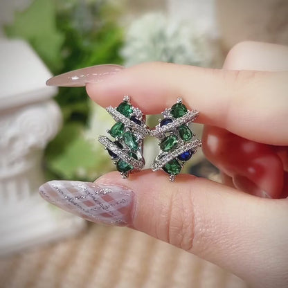 Luxury Crystal Zircon Earrings for Women